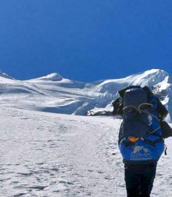 mera peak climbing from khare 